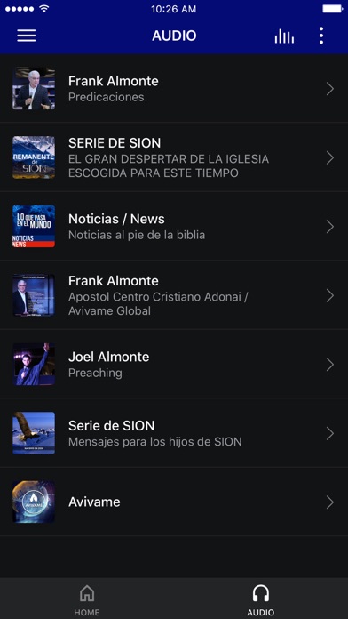 Frank Almonte Ministries Screenshot