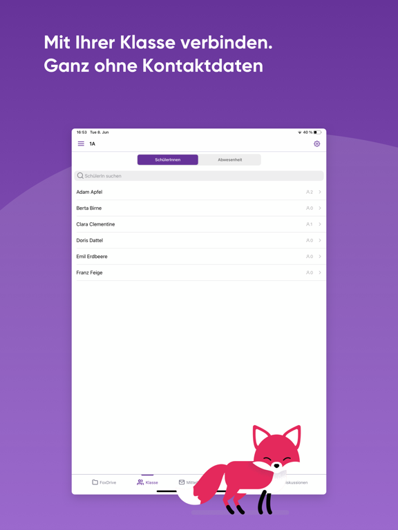Screenshot #4 pour SchoolFox - Schulkommunikation