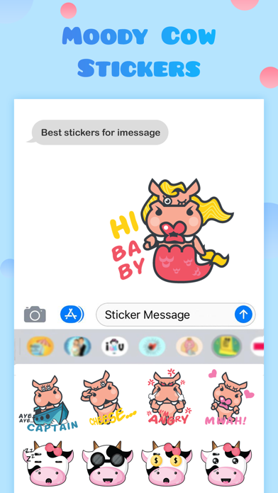 Screenshot #7 for Animated Moody Cow