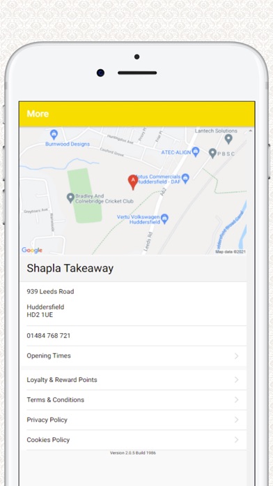 Shapla Takeaway Screenshot