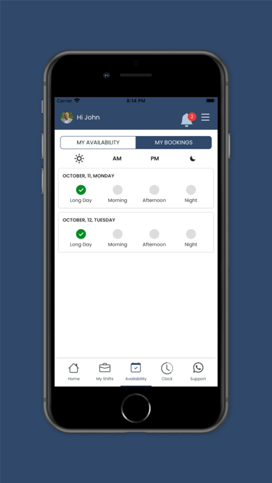 Omega Healthcare Screenshot