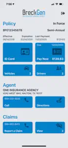 BreckGen Auto Insurance screenshot #2 for iPhone