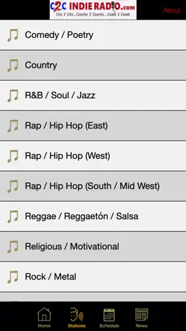 Game screenshot C2C Indie Radio apk