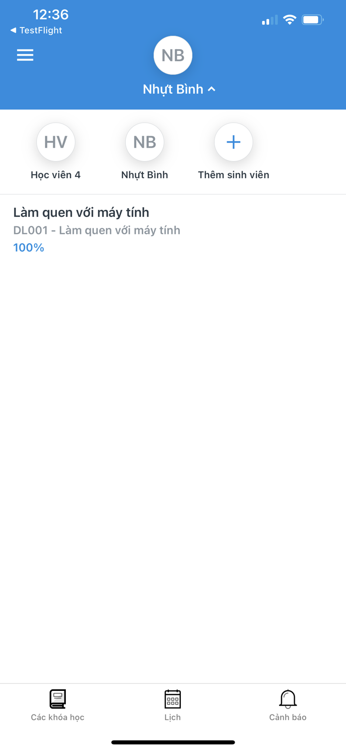 Flexi LMS Phụ Huynh