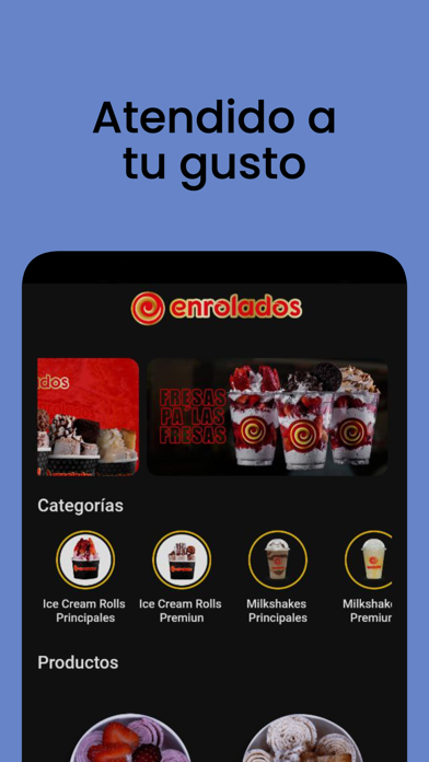 Enrolados: Ice Cream Rolls Screenshot