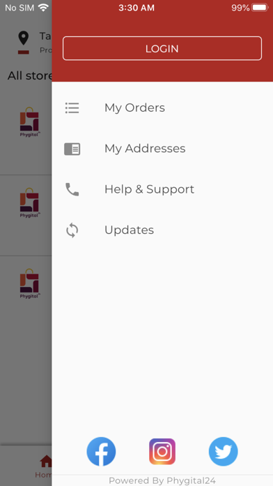Phygital24 Online Store Screenshot