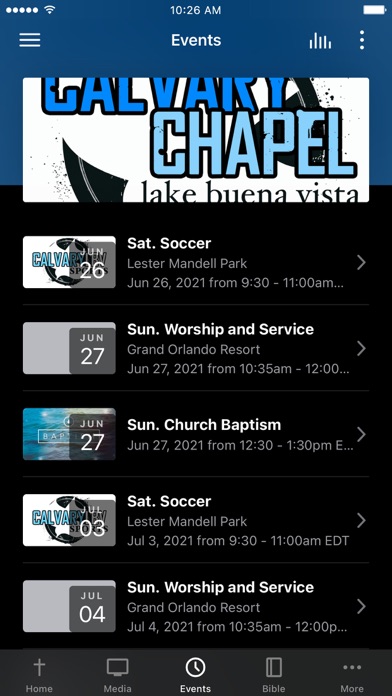 Calvary Chapel LakeBuenaVista Screenshot