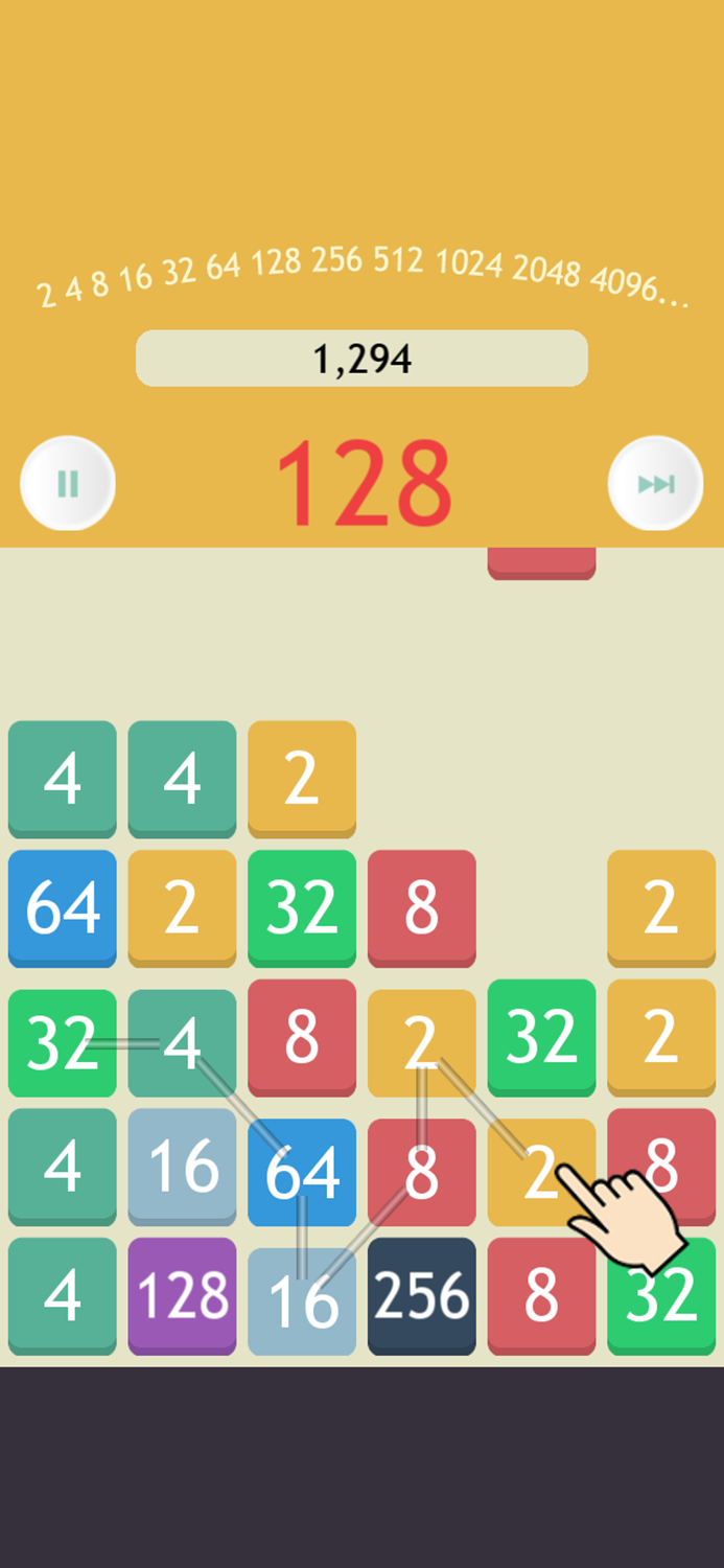 Pow2 -Make 2048 Puzzle