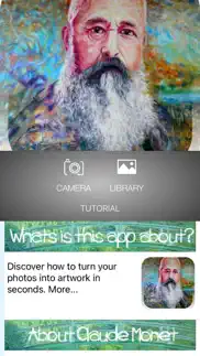 malen wie monet und picasso iphone bildschirmfoto 1