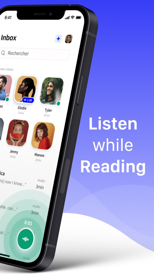 #4. Sonic AI - Audio Messenger (iOS) 由: Tyler Weitzman