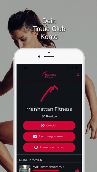 MANHATTAN Fitness Screenshot