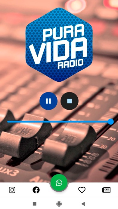 Emisora Pura Vida Radio Screenshot