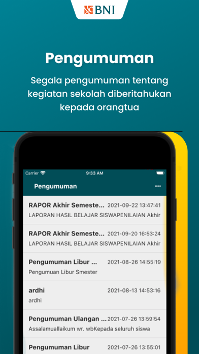 BNI EduPatrol Screenshot