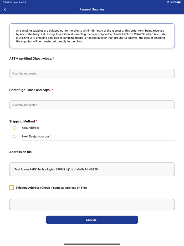 Accurate Analytical Testing