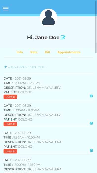 Pendragon Vet Clinic Screenshot