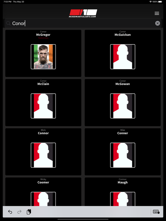 Screenshot #6 pour MixedMartialArts.com