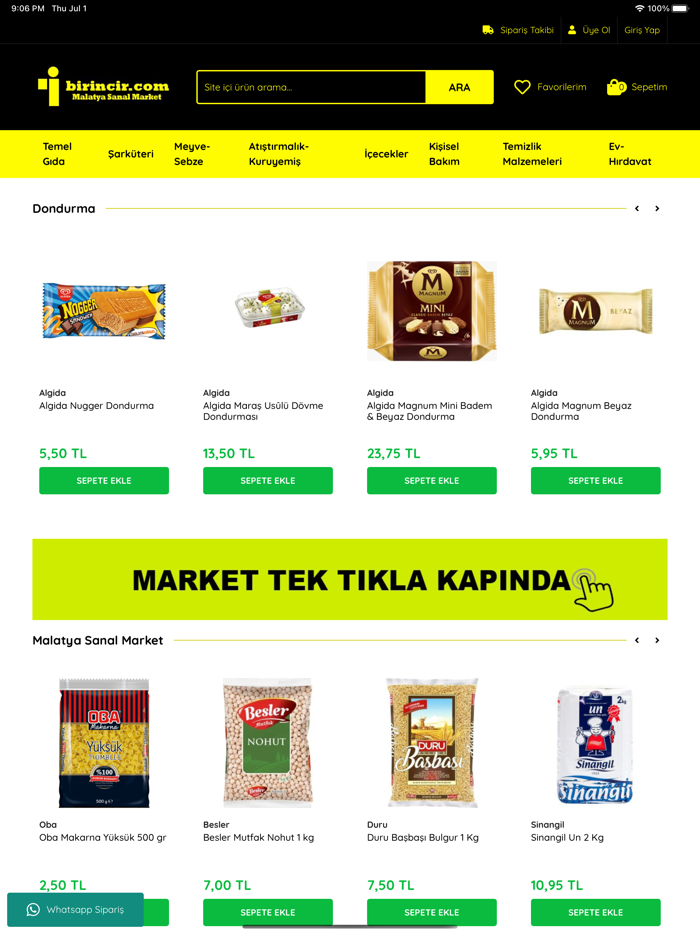 Malatya Sanal Market