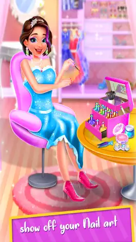 Game screenshot Kitty Nail Salon Game for Girl apk