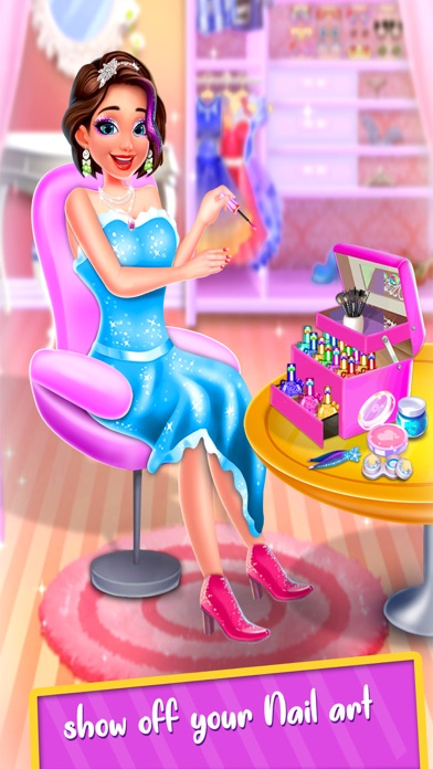 Kitty Nail Salon Game for Girl Screenshot