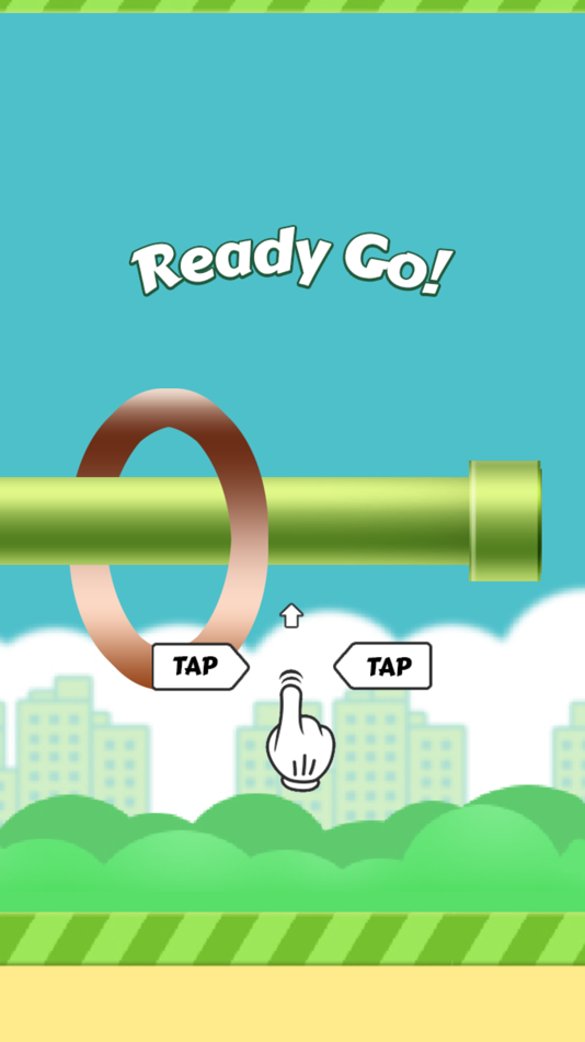 #1. Flappy Ring - Endless Jump (iOS) 由: 珠峰 徐