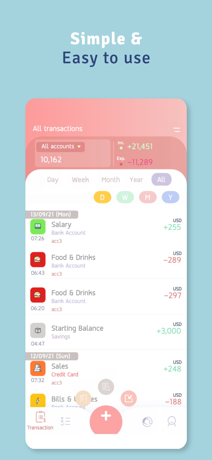 Money Diary - Expense Tracker