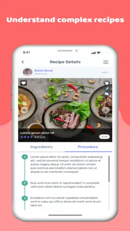 Game screenshot FeedU : Food Cooking Recipes hack