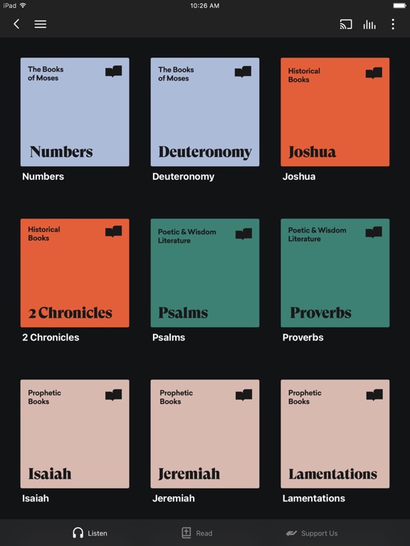 Verses: Melody Of God’s Word iPad screenshot 2 - Education app