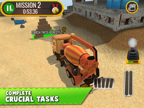 Construction Site Truck Driver iPad app afbeelding 2