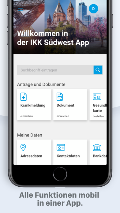 IKK Südwest Screenshot