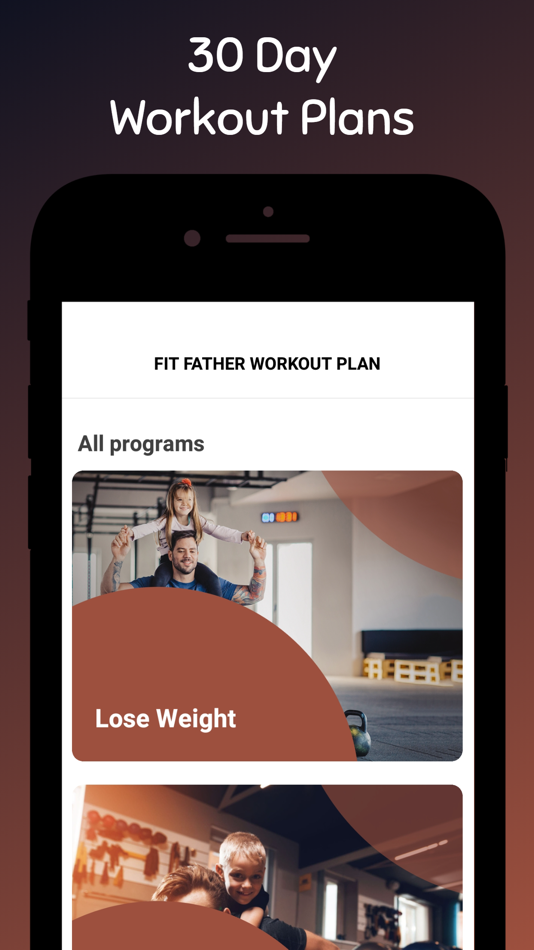 #2. Fit Father Workout (iOS) By: Fitric