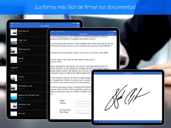 Screenshot #4 pour Signer des documents PDF .