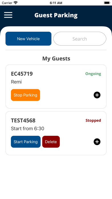 UNUM Parking Screenshot