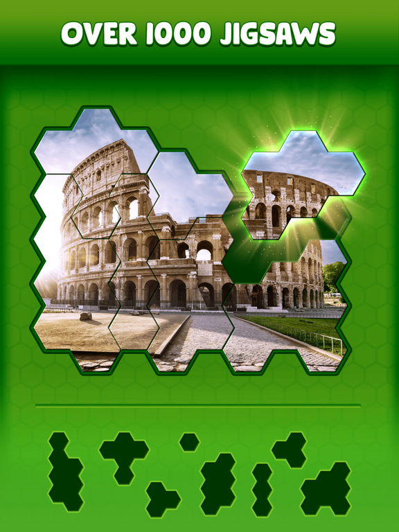 Screenshot #4 pour Hexa World Jigsaw