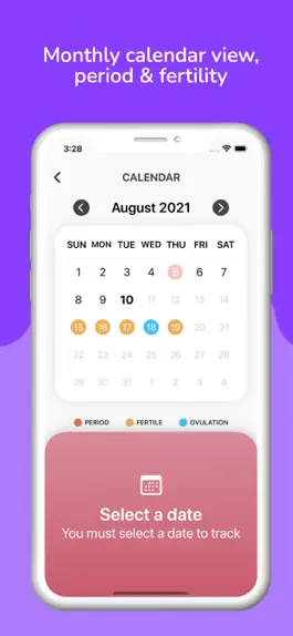 Game screenshot Period Tracker, Cycle Tracking apk