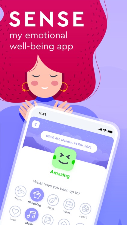 Sense - Mood Tracker & Journal screenshot-5