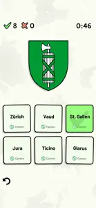 Swiss Cantons Quiz screenshot #3 for iPhone