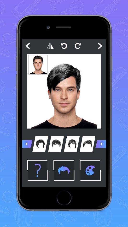 Mens Hairstyle Changer - 2.0 - (iOS)
