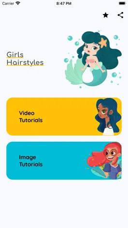 Game screenshot Girls Hairstyles Step by Step apk