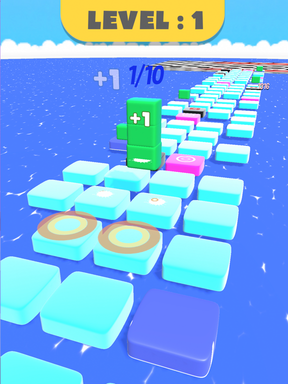 Cube Stack Run - Bridge Hop screenshot 3