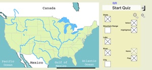 Geography of USA Study & Quiz screenshot #10 for iPhone