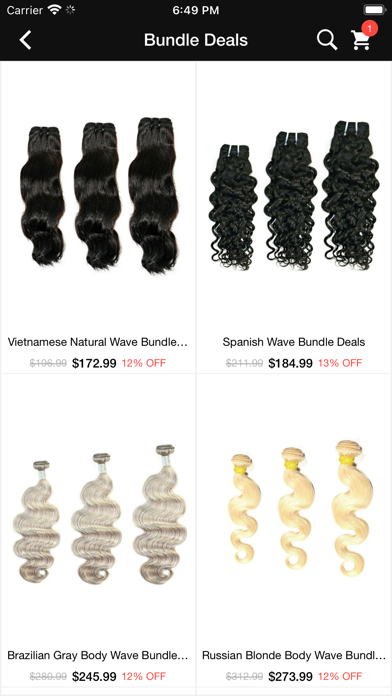 D&J Luxury Hair & Lashes Screenshot