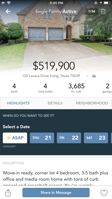 Dave Perry-Miller Real Estate Screenshot