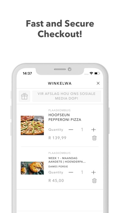 Weskus PlaasKombuis Screenshot