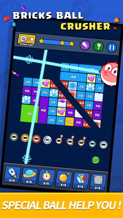 screenshot of Bricks Ball Crusher 8