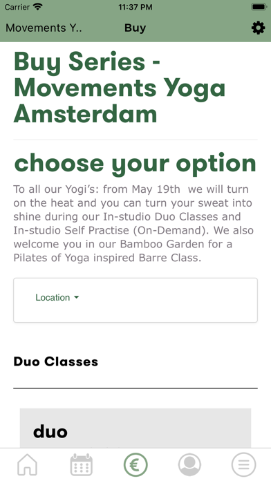 Movements Yoga Screenshot