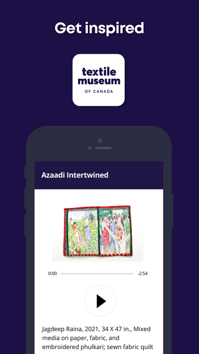 Textile Museum of Canada App Screenshot