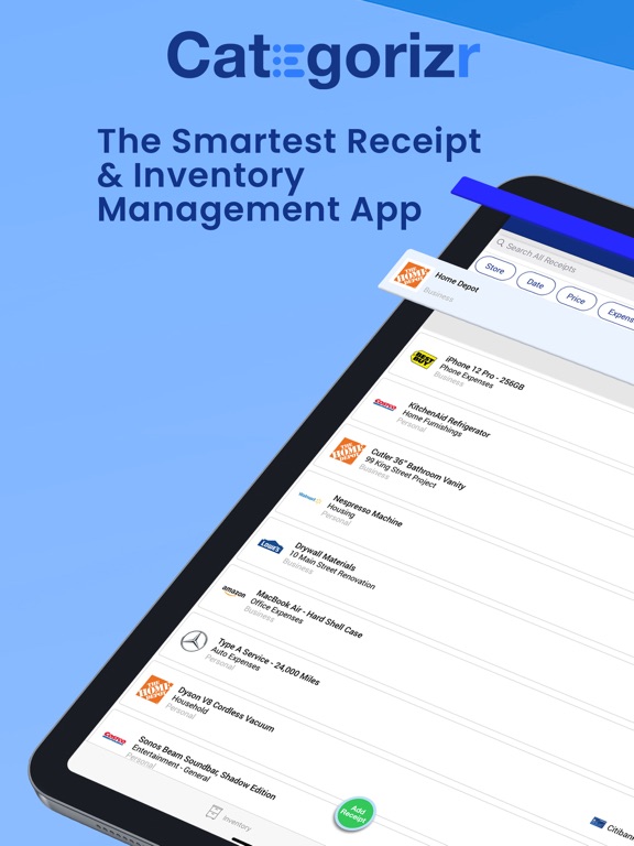 Screenshot #4 pour Categorizr: Receipt Scanner