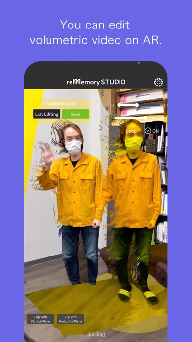 Rememory - Spatial Video App. Screenshot