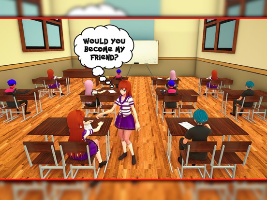 Screenshot #4 pour Anime Lycée Fille YUMI 3D