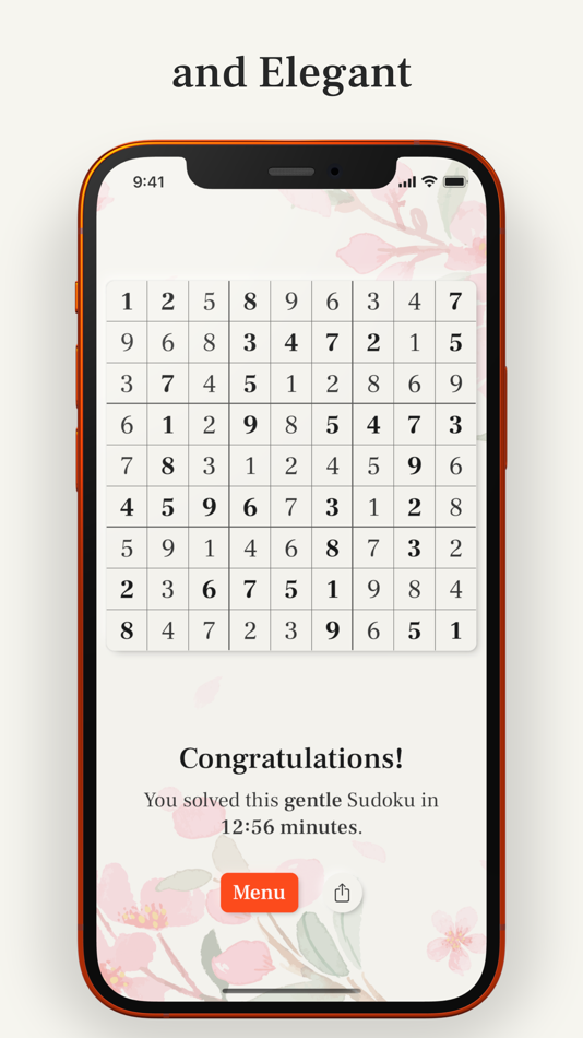 #4. SudoKoi: Smart & Clean Sudoku (macOS) Podle: Fabian Zwick